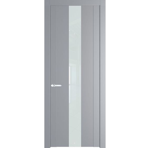 Межкомнатная дверь 1.9P смоки остеклённая