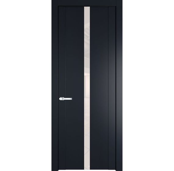 Межкомнатная дверь 1.8P нэви блу остеклённая