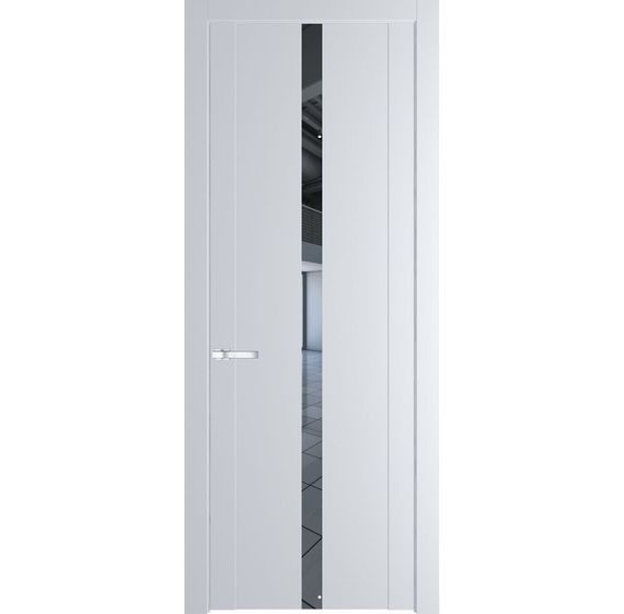 Межкомнатная дверь 1.8P вайт остеклённая