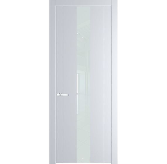 Межкомнатная дверь 1.9P вайт остеклённая