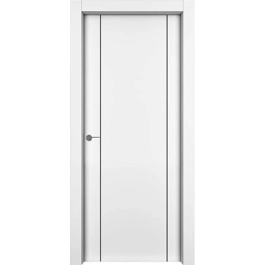 Межкомнатная дверь эмаль 1001 M2 белая глухая