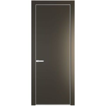 Межкомнатная дверь 1PA перламутр бронза глухая