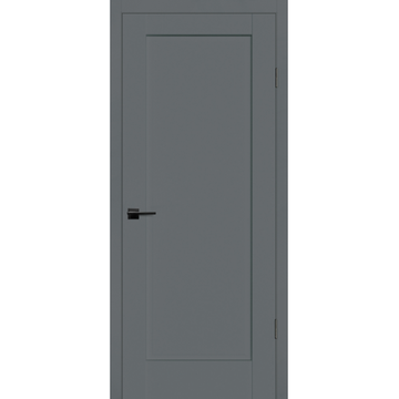 Межкомнатная дверь экошпон Profilo Porte PSC-42 графит глухая