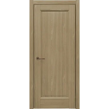 Межкомнатная дверь экошпон ДП-H11 дуб натуральный глухая