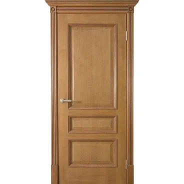 Межкомнатная дверь шпон Вена дуб античный глухая