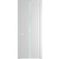 Межкомнатная дверь 1.8P крем вайт остеклённая