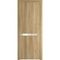 Межкомнатная дверь 1.4N дуб карамель остеклённая