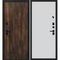 Входная дверь Лофт-1 дуб коньяк патина панель гладкая агат