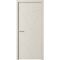 Фото межкомнатная дверь эмаль Albero Геометрия 2 латте глухая