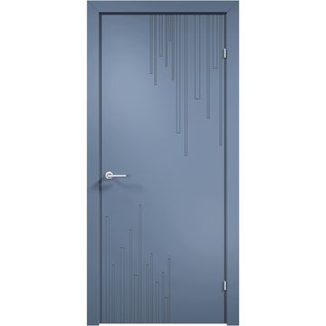 Межкомнатная дверь эмаль Дверцов Тиволи 1 RAL 5014 глухая