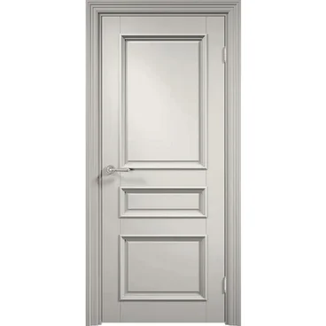 Межкомнатная дверь эмаль Дверцов Парма 3 RAL 7036 глухая