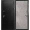 Входная дверь С-1 титан чёрный панель гладкая бетон