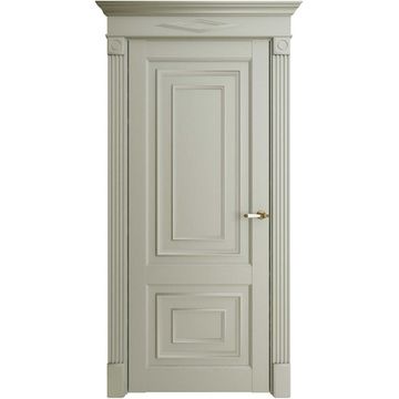 Межкомнатная дверь экошпон Uberture Florence 62002 серена светло-серый глухая