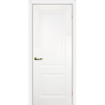 Межкомнатная дверь экошпон Profilo Porte PSC-28 белая глухая