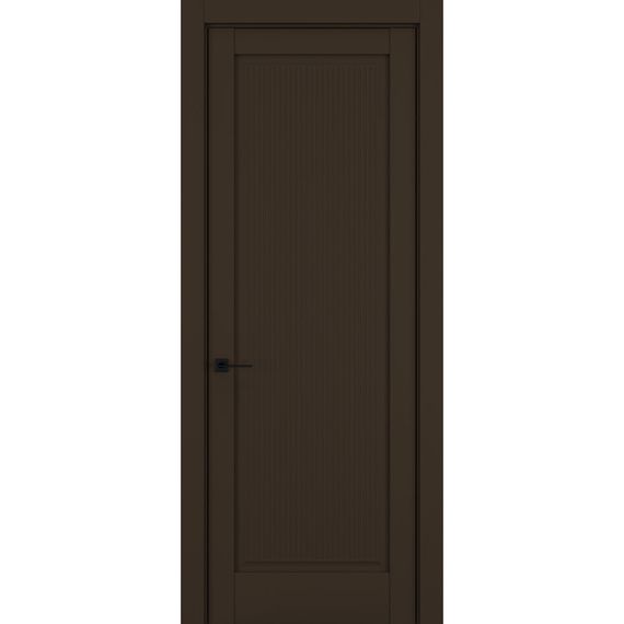 Фото межкомнатной двери керамик FL 3 коричневый глухая