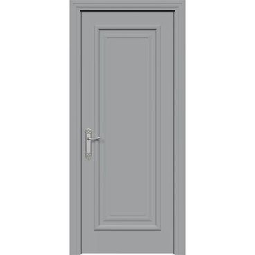 Межкомнатная дверь эмаль Прованс серая глухая