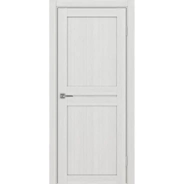 Межкомнатная дверь экошпон Турин 520.111 ясень серебристый глухая