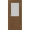 Межкомнатная дверь Тоскана 631.211 орех со стеклом