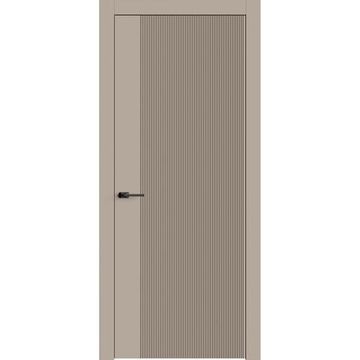 Межкомнатная дверь эмаль Ofram Линнея 2 капучино глухая