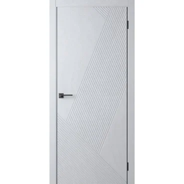 Межкомнатная дверь экошпон Дюна 1 норд глухая