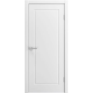 Межкомнатная дверь эмаль Капри 1 белая глухая