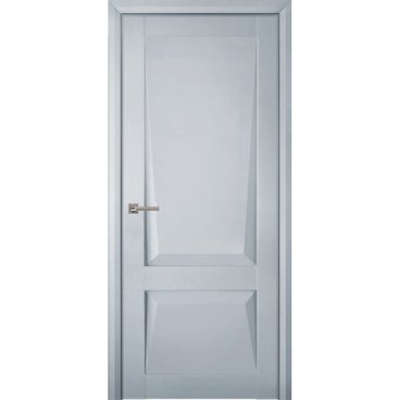 Межкомнатная дверь Perfecto 101 barhat light grey глухая