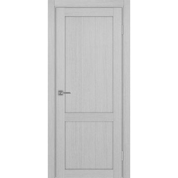Межкомнатная дверь экошпон Турин 502.11 серый дуб глухая