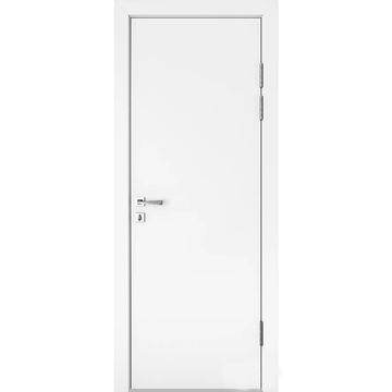 Звукоизоляционная дверь DG-600 ПЭТ белый 42 дб AL кромка авто порог