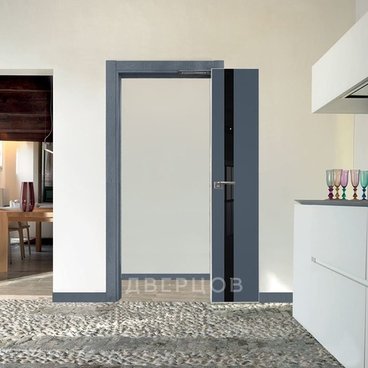 Складная дверь Compack 18PE графит