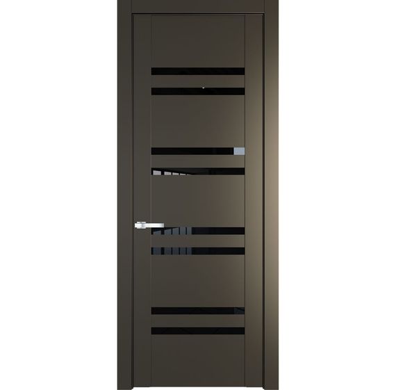 Межкомнатная дверь 1.6P перламутр бронза остеклённая