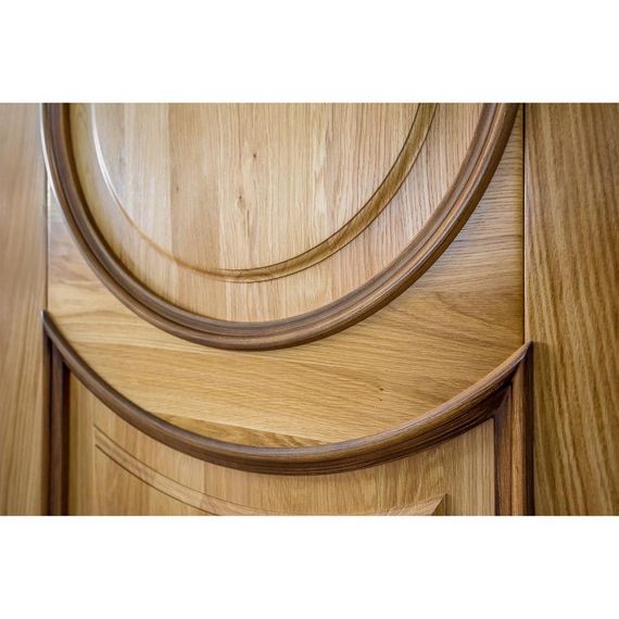 Межкомнатная дверь массив дуба Лацио Амбиенте натуральный дуб глухая