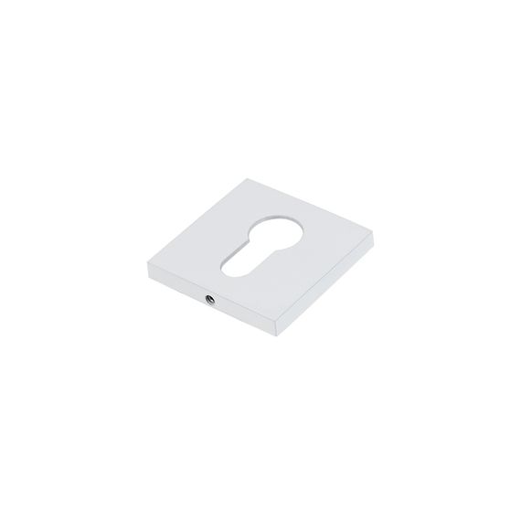 Накладка на цилиндр квадратная ADDEN BAU для серии Spaceinnovation белая