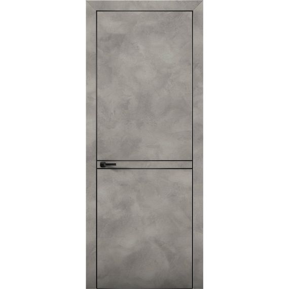 Межкомнатная дверь Плутоний 9 бетон лофт глухая