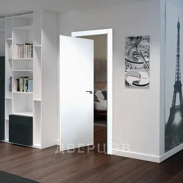 Поворотная дверь 1PA вайт