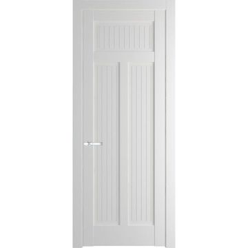 Межкомнатная дверь 3.4.1PM крем вайт глухая
