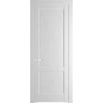 Межкомнатная дверь 1.2.1PM крем вайт глухая