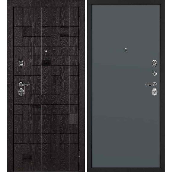Входная дверь Нона-36 панель гладкая графит