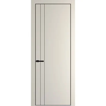 Межкомнатная дверь 12PA кремовая магнолия глухая
