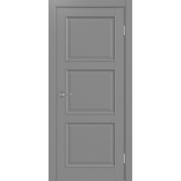 Межкомнатная дверь Тоскана багет 630.111 серый глухая