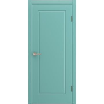 Межкомнатная дверь Аморе бирюзовая эмаль RAL 6027 глухая