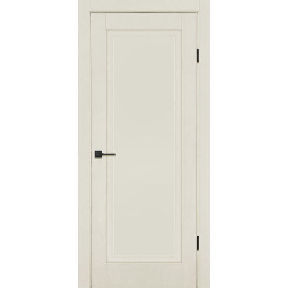 Межкомнатная дверь экошпон ДП-2.1 cream silk глухая