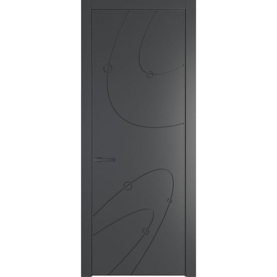 Межкомнатная дверь 5PA графит глухая