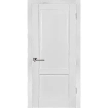 Межкомнатная дверь шпон Прованс 12 белый ясень глухая