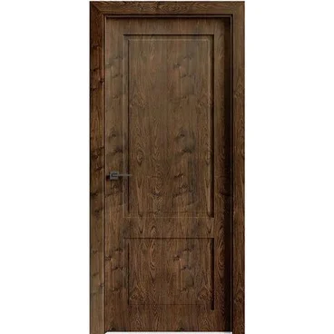 Межкомнатная дверь экошпон Сицилия 90001 орех шоколадный глухая