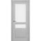 Межкомнатная дверь Тоскана 631.221 серый дуб со стеклом