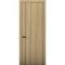 Межкомнатная дверь Плутоний 10 дуб светлый глухая