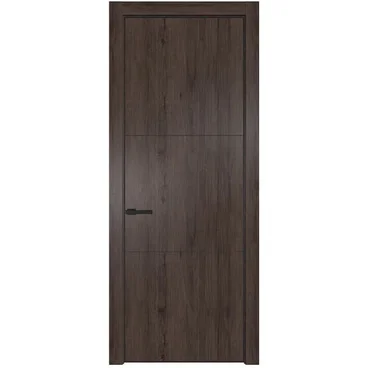 Межкомнатная дверь 13NA дуб тобакко глухая