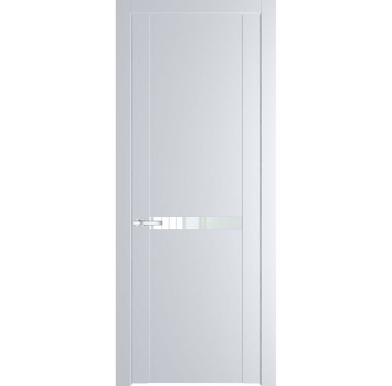 Межкомнатная дверь 1.4P вайт остеклённая