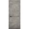 Межкомнатная дверь Плутоний 9 бетон лофт глухая