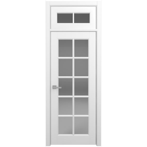 Фото двери с верхней фрамугой в размере полотна 800 мм